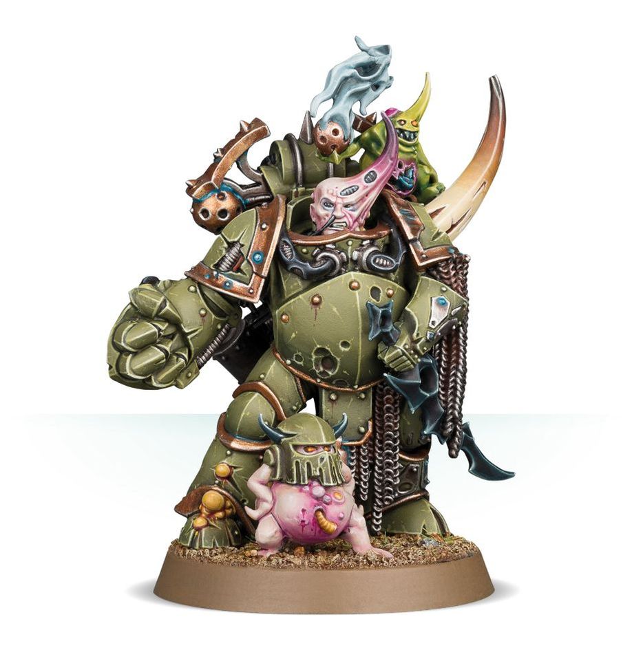 Warhammer 40,000: Death Guard Plague Marine Champion