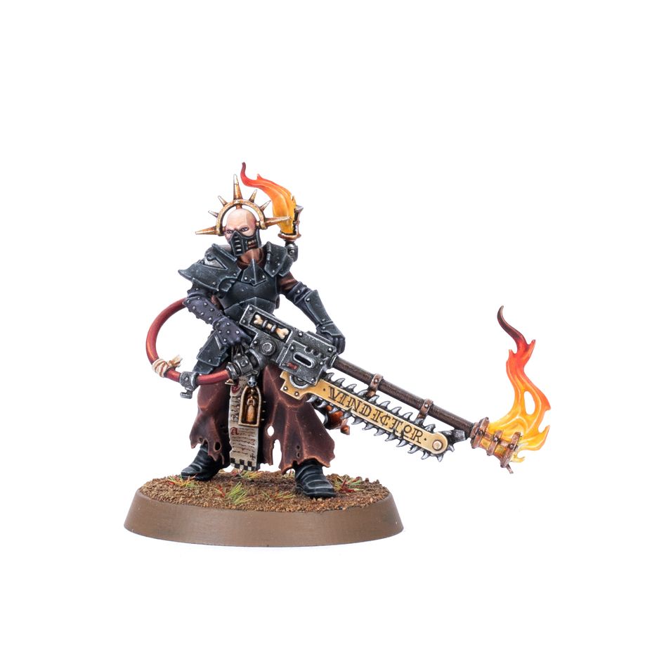 Warhammer 40,000: Adepta Sororitas - Ministorum Priest With Vindictor