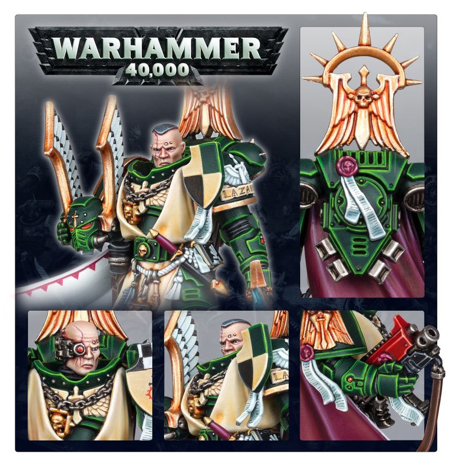 Warhammer 40,000: Dark Angels: Master Lazarus - LOCAL PICK UP ONLY