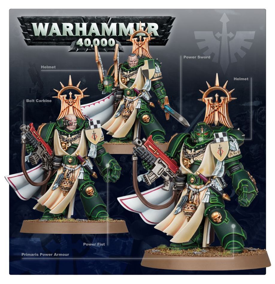 Warhammer 40,000: Dark Angels: Master Lazarus - LOCAL PICK UP ONLY