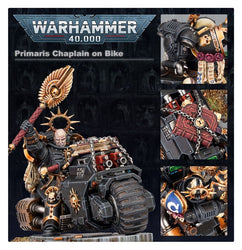 Warhammer 40,000: Space Marines - Primaris Chaplain on Bike