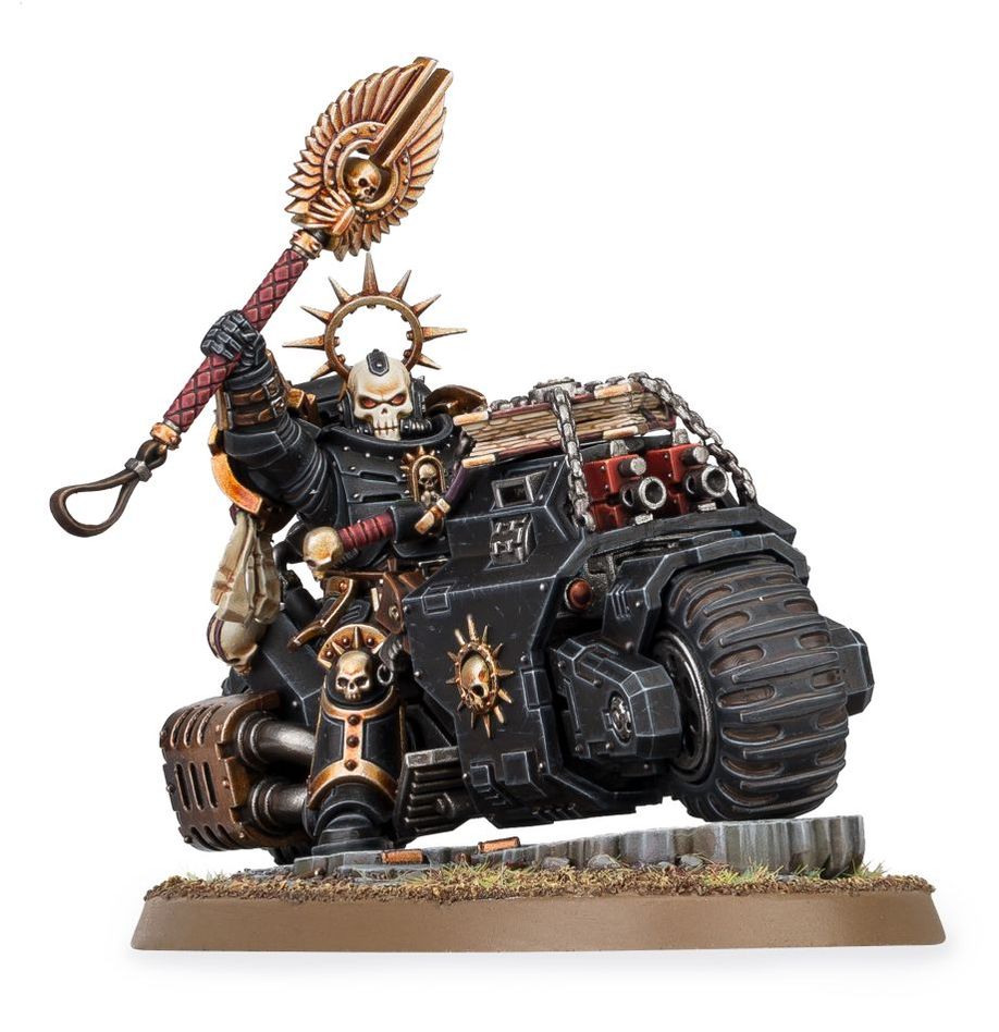 Warhammer 40,000: Space Marines - Primaris Chaplain on Bike