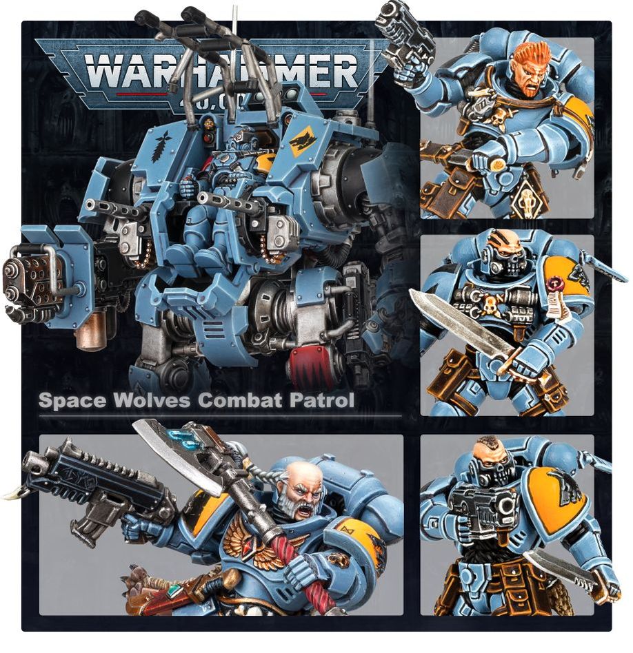 Warhammer 40,000: Combat Patrol: Space Wolves