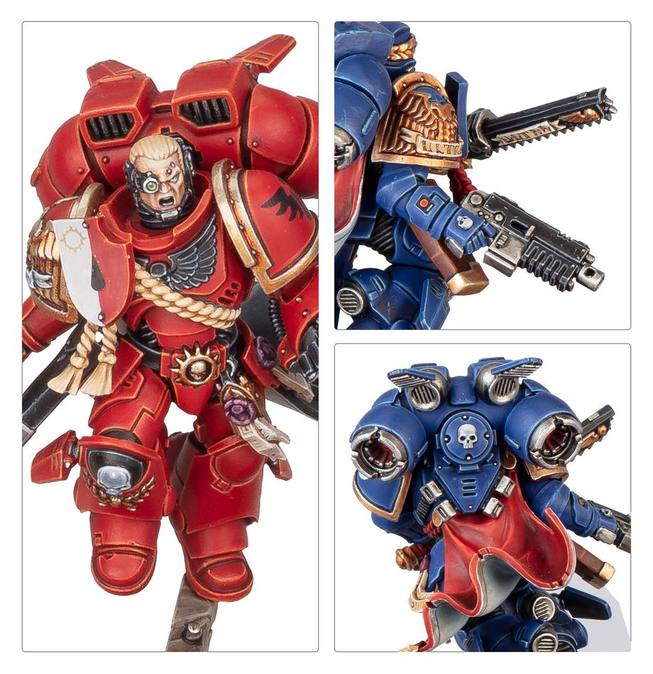 Warhammer 40,000: Space Marines: Captain With Jump Pack
