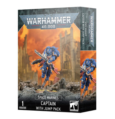 Warhammer 40,000: Space Marines: Captain With Jump Pack