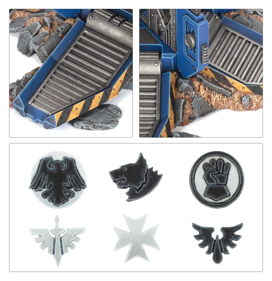 Warhammer 40,000: Space Marines Drop Pods