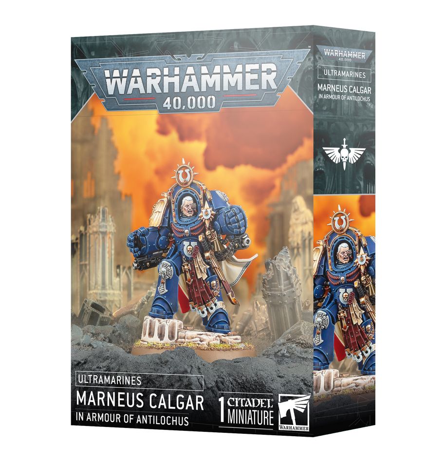 Warhammer 40,000: Marneus Calgar in Armour of Antilochus