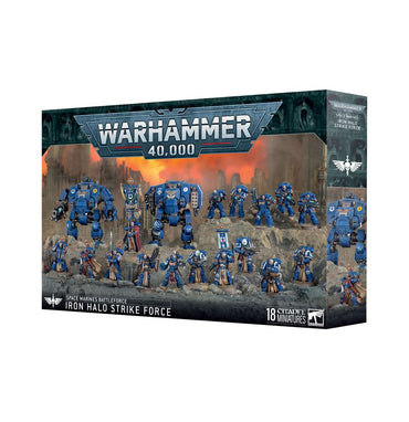 Space Marines Battleforce: Iron Halo Strike Force - Local Pick-up Only