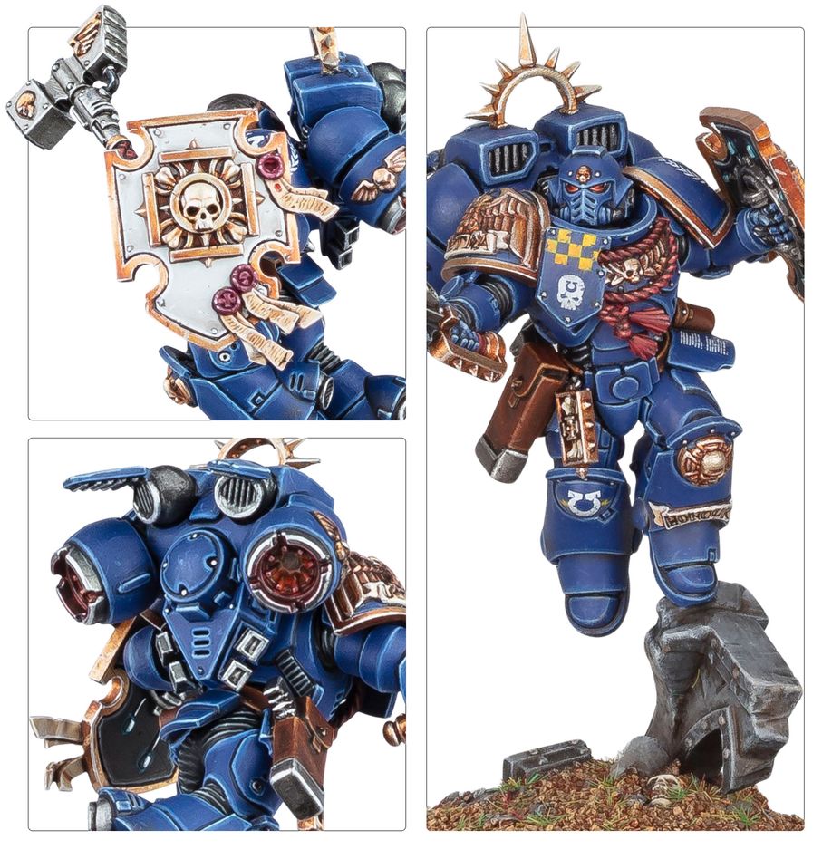 Warhammer 40,000: Captain with Jump Pack and Relic Shield