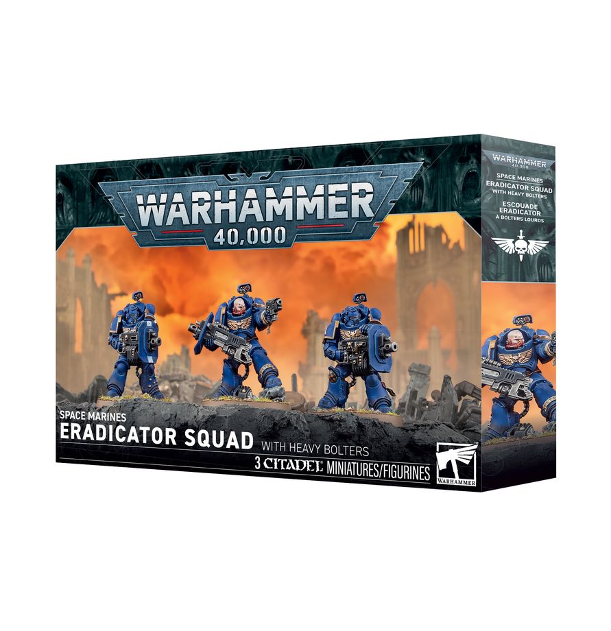 Warhammer 40.000: Space Marines: Eradicator Squad With Heavy Bolters