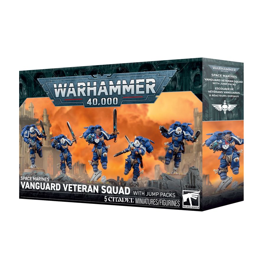 Warhammer 40.000: Space Marines: Vanguard Veteran Squad with Jump Packs