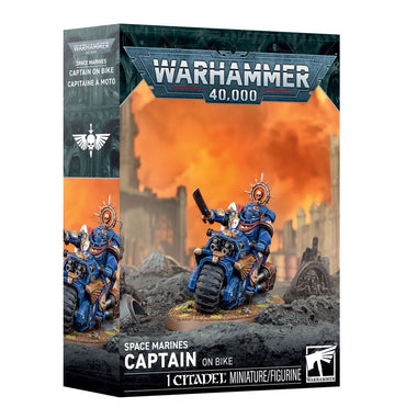 Warhammer 40.000: Space Marines: Captain on Bike