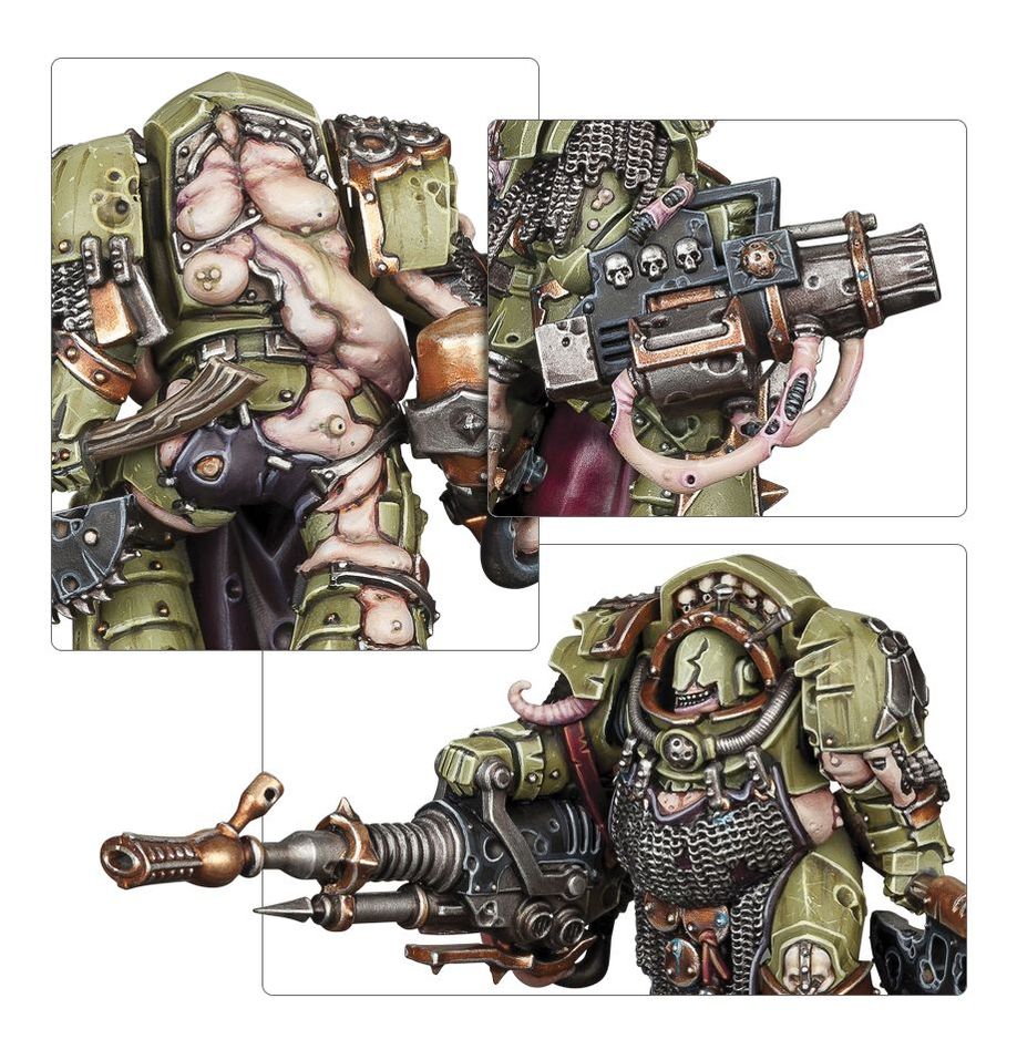 Warhammer 40,000: Death Guard Blightlord Terminators