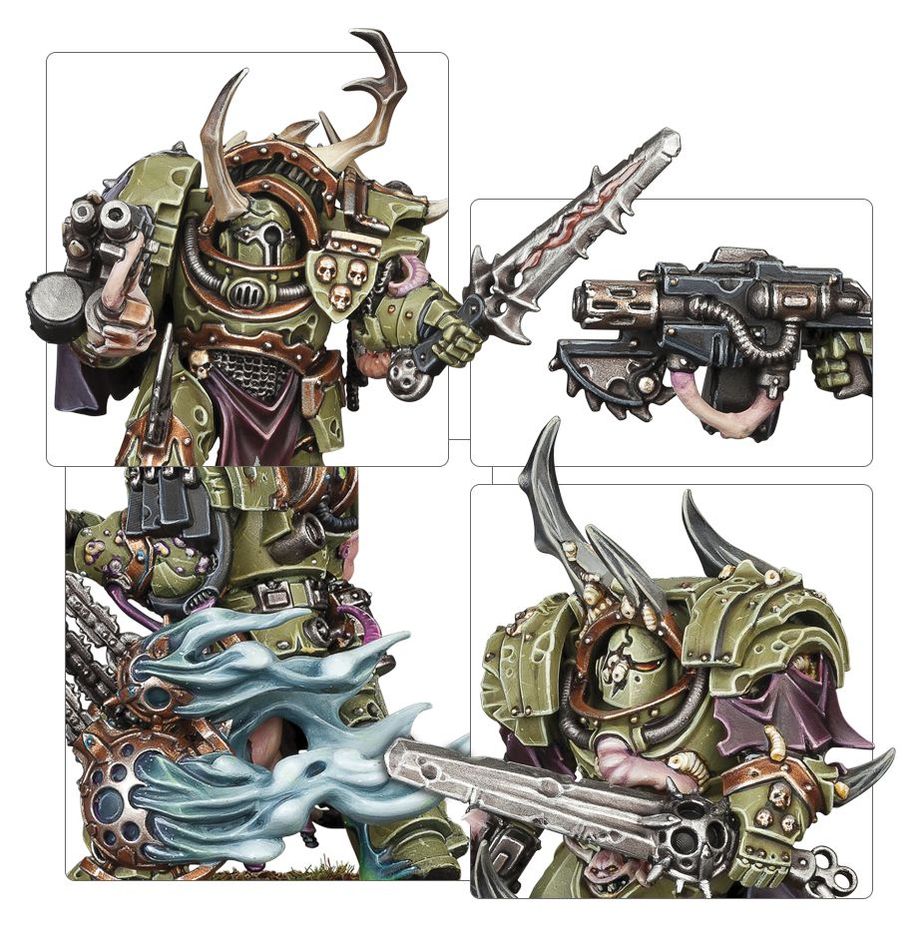 Warhammer 40,000: Death Guard Blightlord Terminators