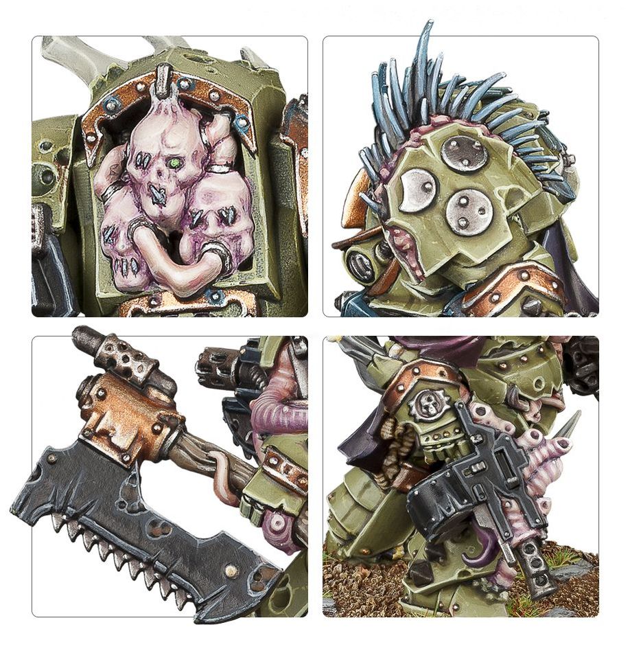 Warhammer 40,000: Death Guard Blightlord Terminators