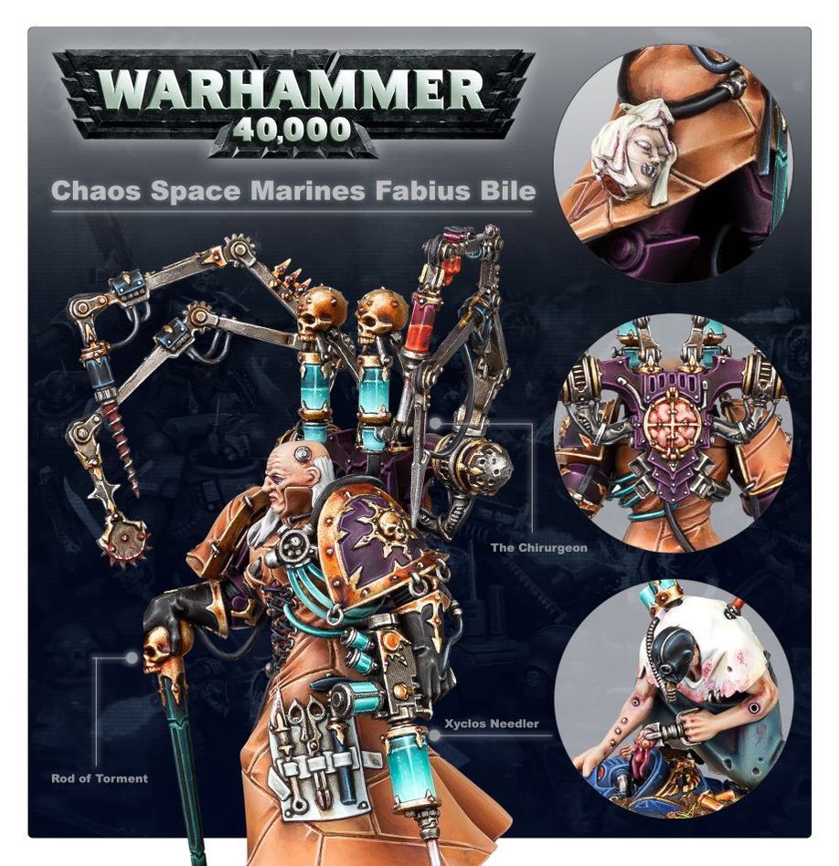 Warhammer 40,000: Chaos Space Marines: Fabius Bile