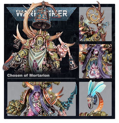Warhammer 40,000: Malignant Plaguecaster, Noxious Blightbringer, and Plague Marine Champion (Chosen of Mortarion) - LOCAL PICK UP ONLY