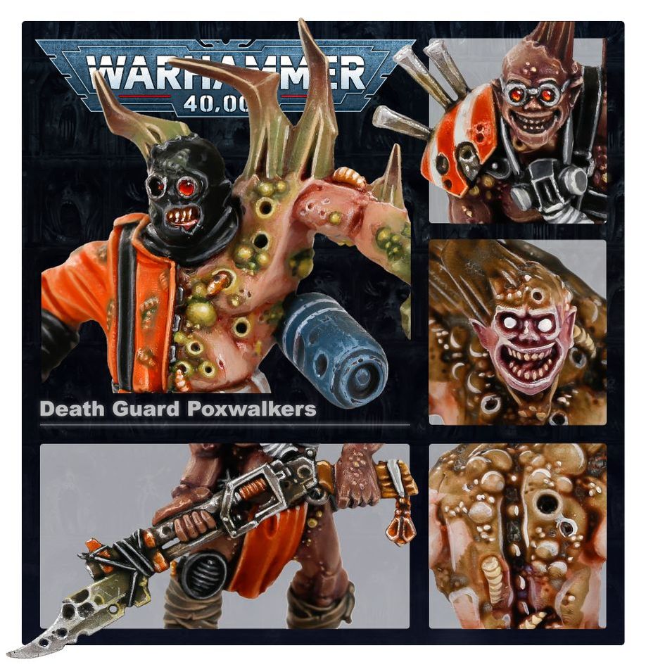 Warhammer 40,000: Death Guard Poxwalkers