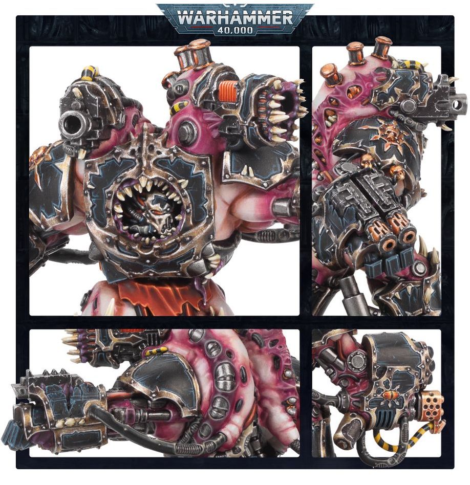 Warhammer 40,000: Chaos Space Marines – Warpforged Venomcrawler and Obliterators - Local pick up only