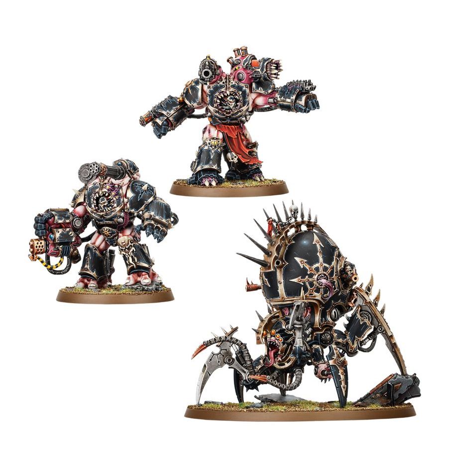 Warhammer 40,000: Chaos Space Marines – Warpforged Venomcrawler and Obliterators - Local pick up only