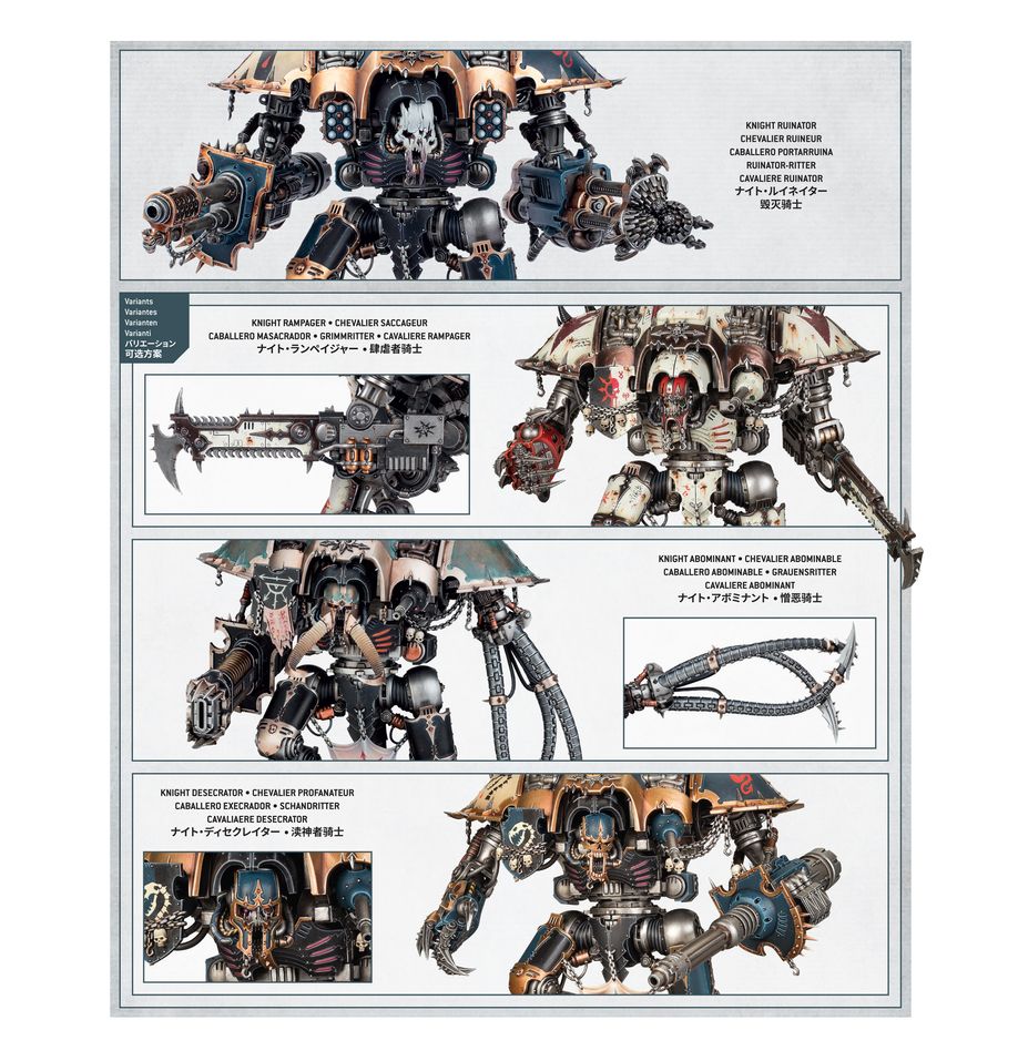 Warhammer 40,000: Chaos Knights: Knight Ruinator