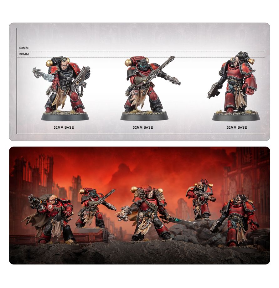 Warhammer 40,000: Chaos Space Marine: Red Corsairs Raiders