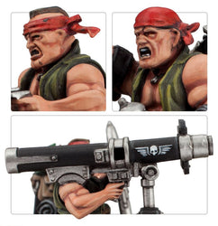 Warhammer 40,000: Astra Militarum Catachan Heavy Weapons Squad - Local pick-up only