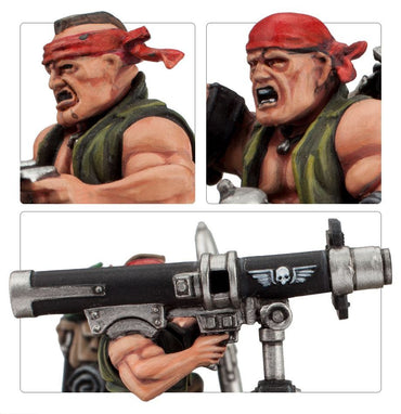 Warhammer 40,000: Astra Militarum Catachan Heavy Weapons Squad - Local pick-up only