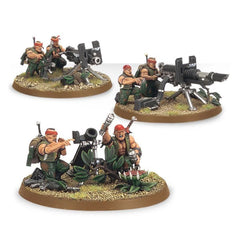 Warhammer 40,000: Astra Militarum Catachan Heavy Weapons Squad - Local pick-up only