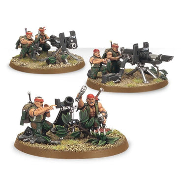 Warhammer 40,000: Astra Militarum Catachan Heavy Weapons Squad - Local pick-up only