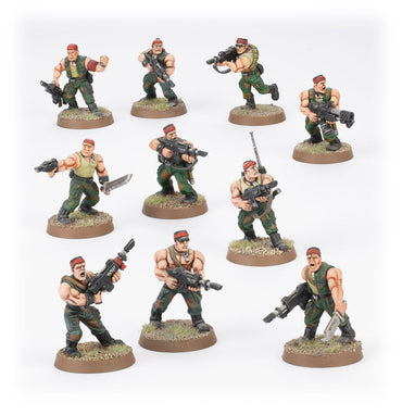Warhammer 40,000: Astra Militarum Catachan Jungle Fighters - Local pick-up only