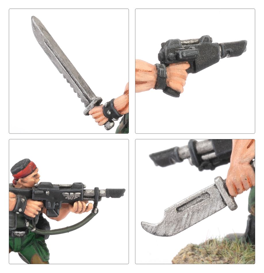 Warhammer 40,000: Astra Militarum Catachan Jungle Fighters - Local pick-up only