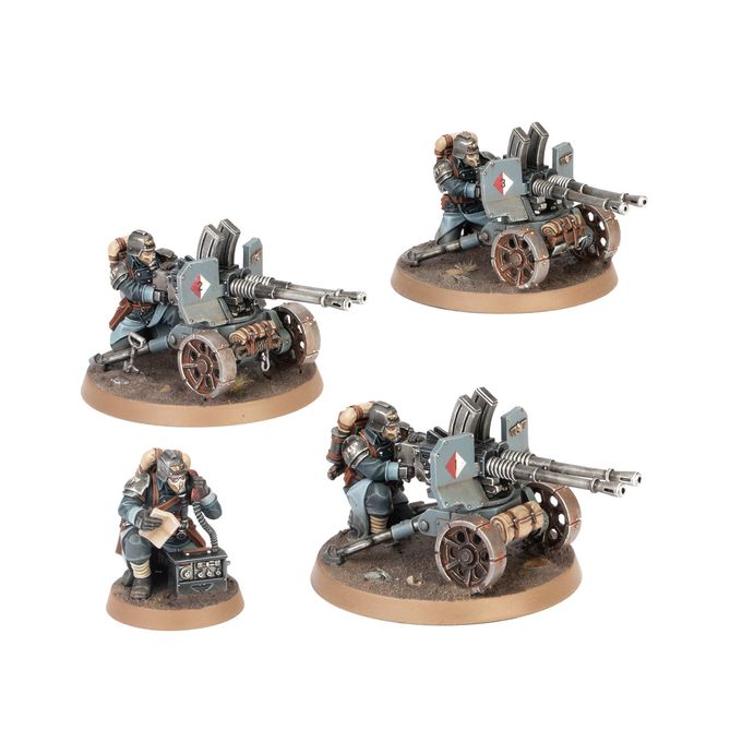 Warhammer 40,000: Astra Militarum - Krieg Heavy Weapons Squad