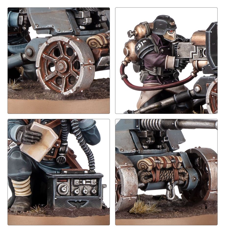 Warhammer 40,000: Astra Militarum - Krieg Heavy Weapons Squad