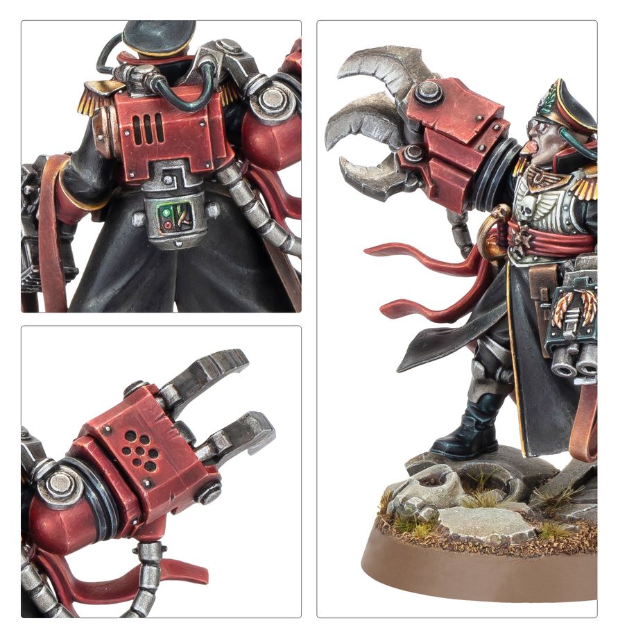 Warhammer 40,000: Astra Militarum Commissar Yarrick