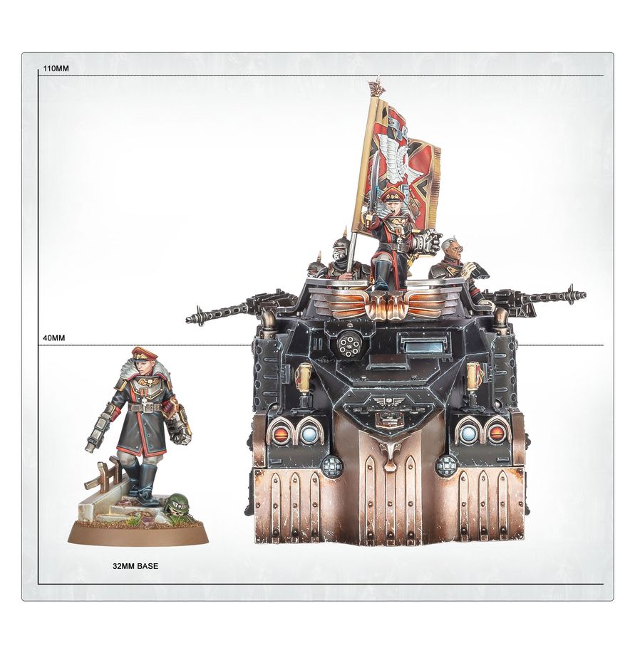 Warhammer 40,000: Astra Militarum Commissar Graves
