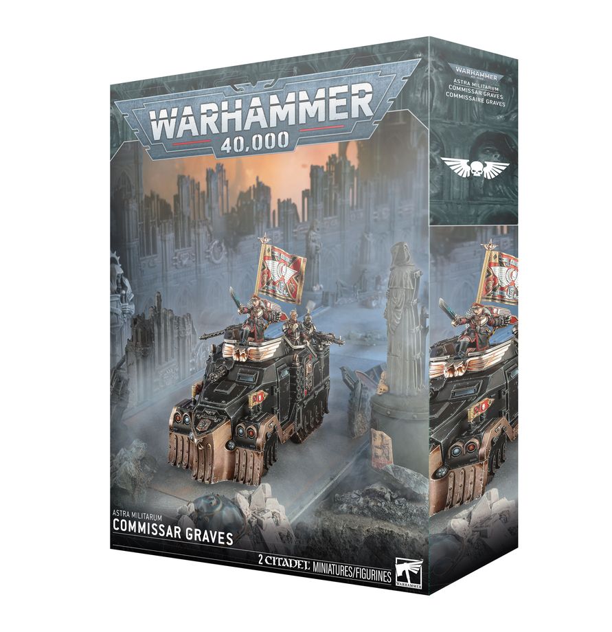 Warhammer 40,000: Astra Militarum Commissar Graves