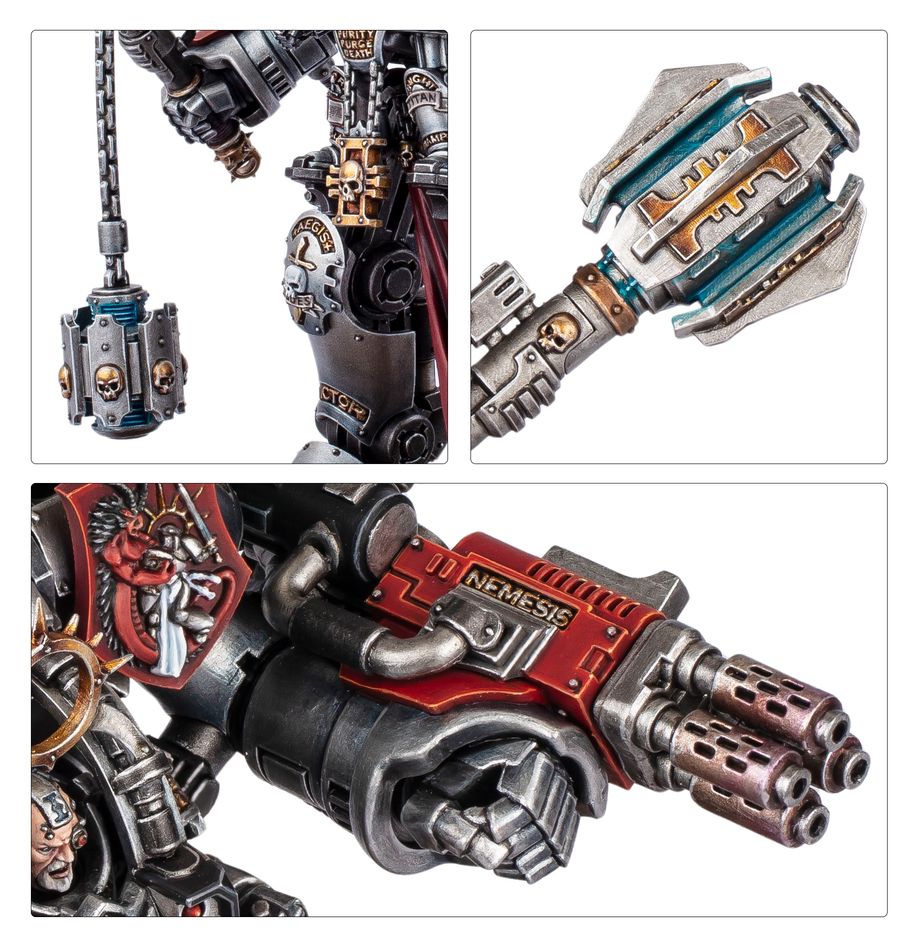 Warhammer 40,000: Grey Knights: Grand Master in Nemesis Dreadknight