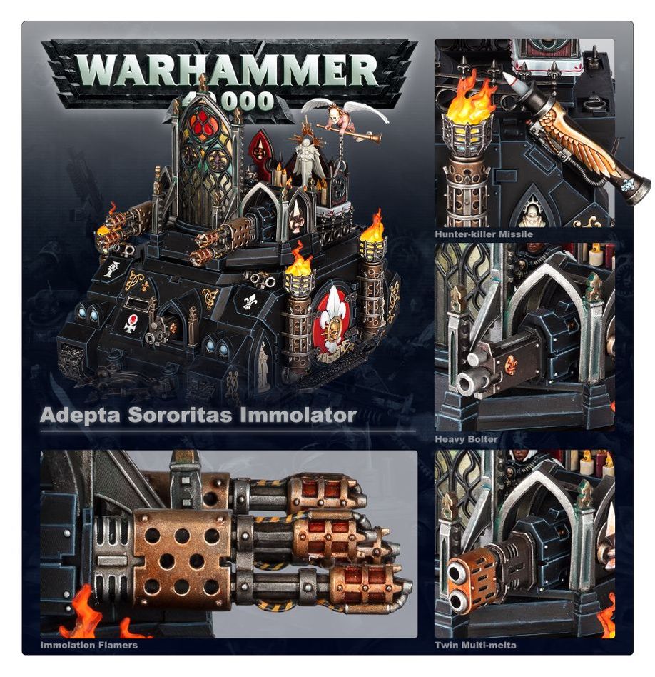 Warhammer 40,000: Adepta Sororitas: Immolator