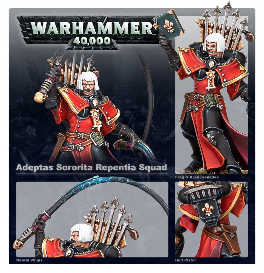 Warhammer 40,000: Adepta Sororitas: Repentia Squad 2021