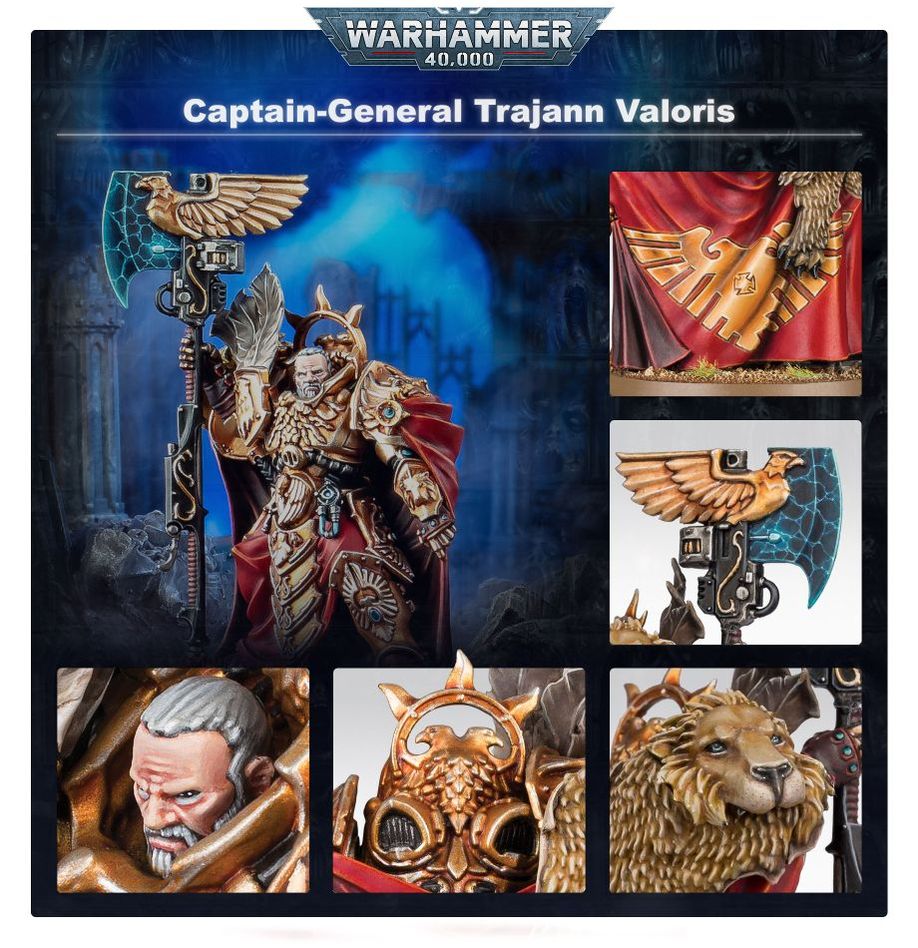 Warhammer 40,000: Adeptus Custodes: Trajann Valoris