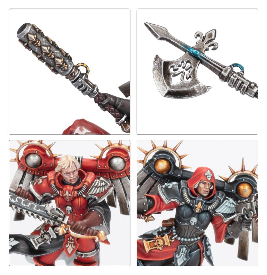 Warhammer 40,000: Adepta Sororitas Canoness with Jump Pack