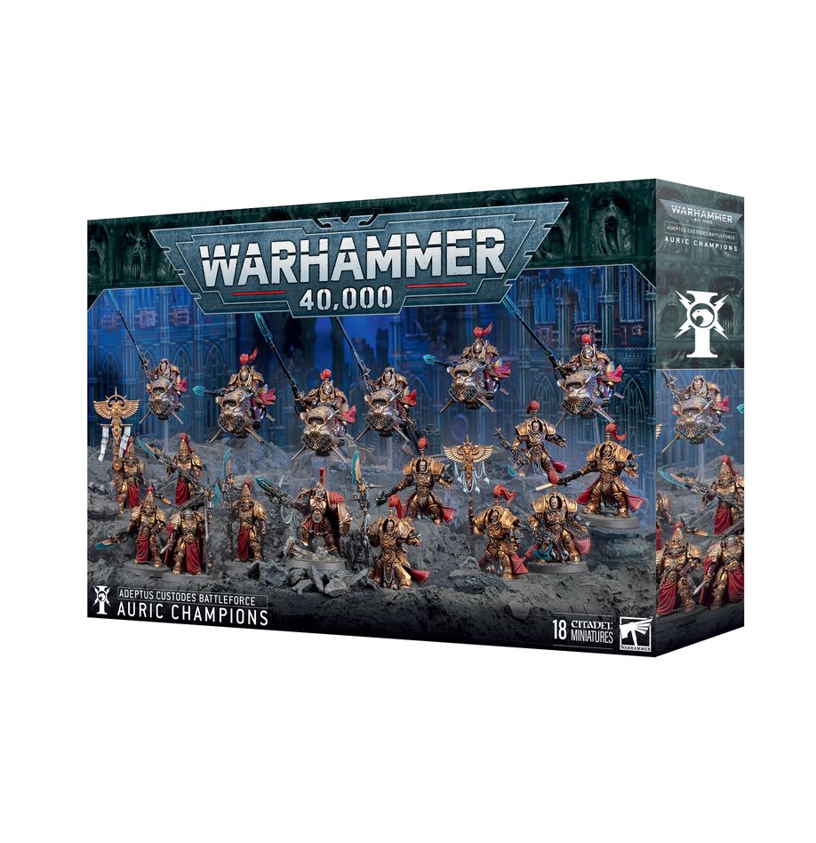 Warhammer 40,000: Adeptus Custodes Battleforce: Auric Champions