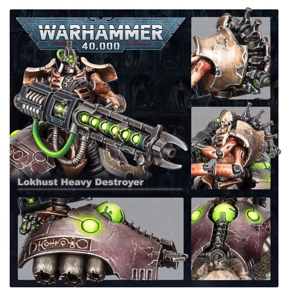 Warhammer 40,000: Necrons - Lokhusts Heavy Destroyer