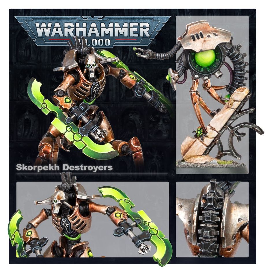 Warhammer 40,000: Necrons Skorpekh Destroyers
