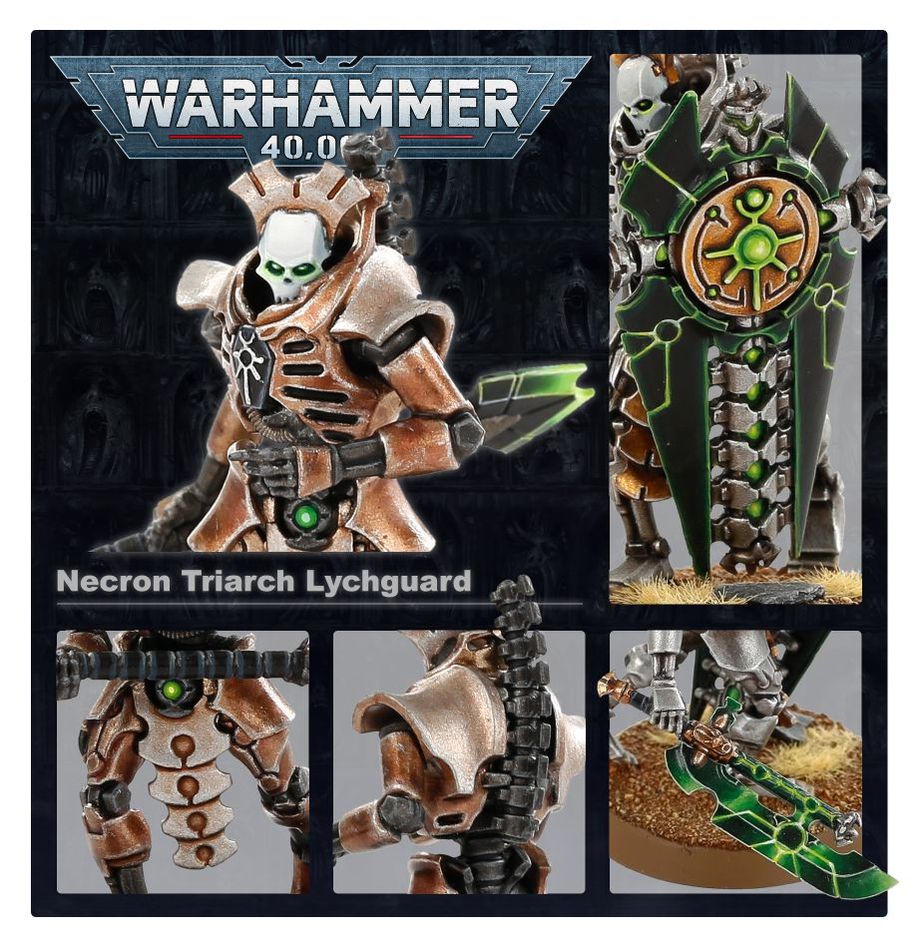 Warhammer 40,000: Necrons Triarch Praetorians 2020