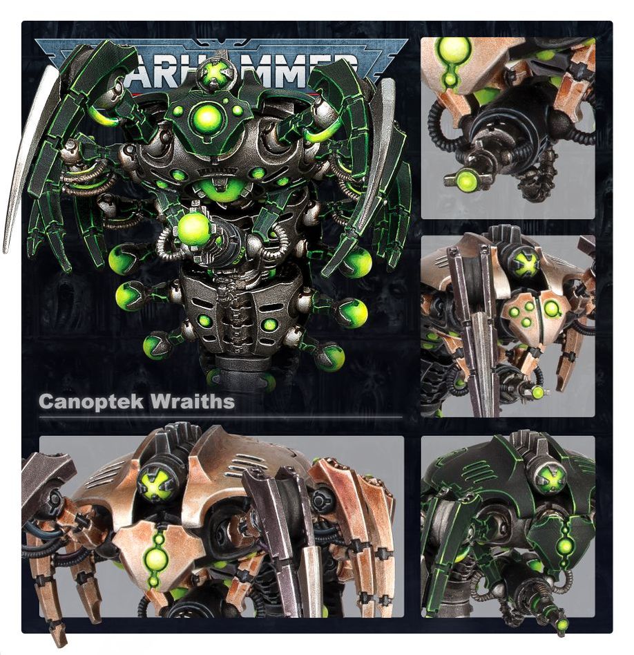 Warhammer 40,000: Necrons Canoptek Wraiths 2020