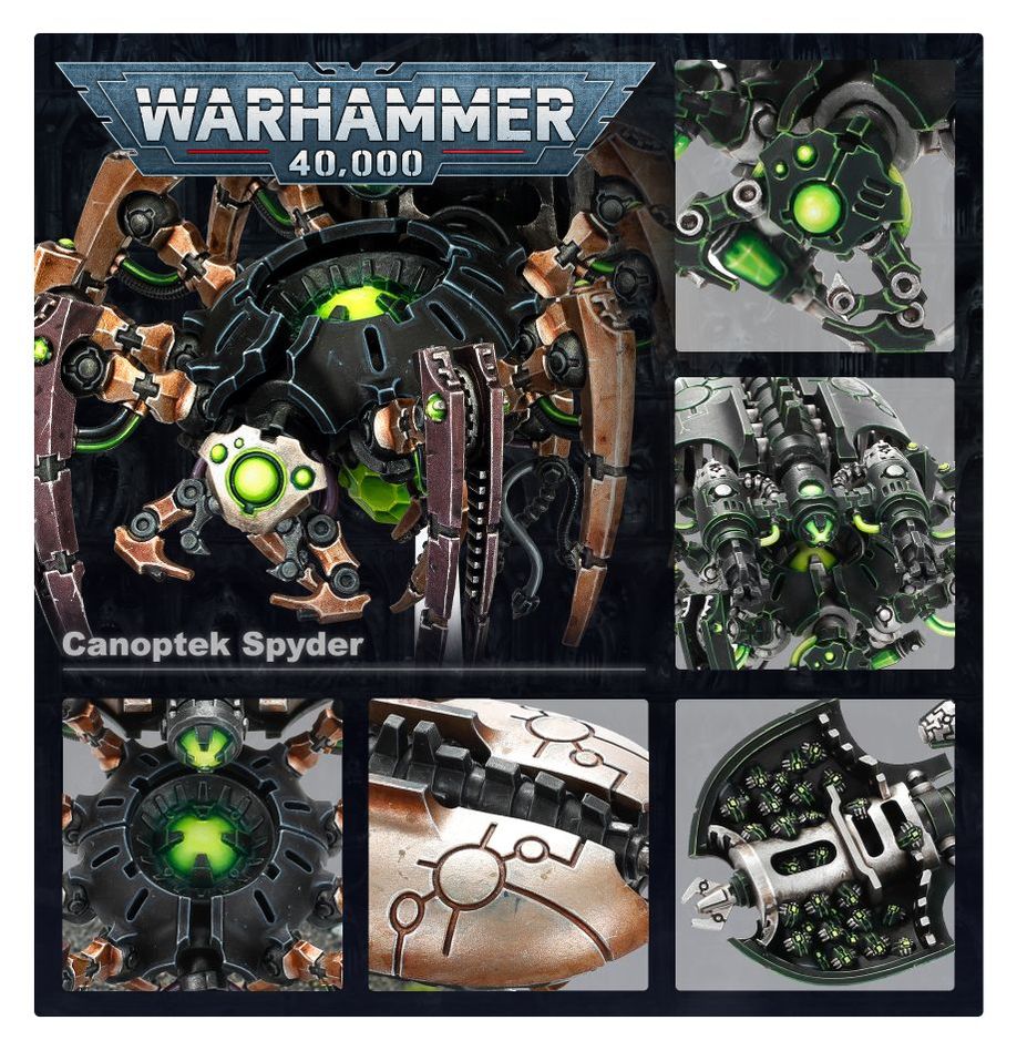 Warhammer 40,000: Necrons Canoptek Spyder 2020