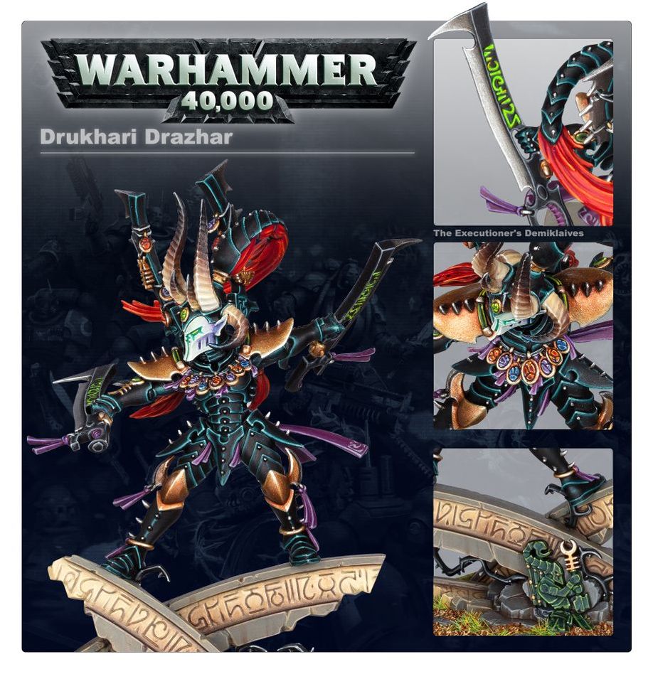 Warhammer 40,000: Drukhari Drazhar 2021