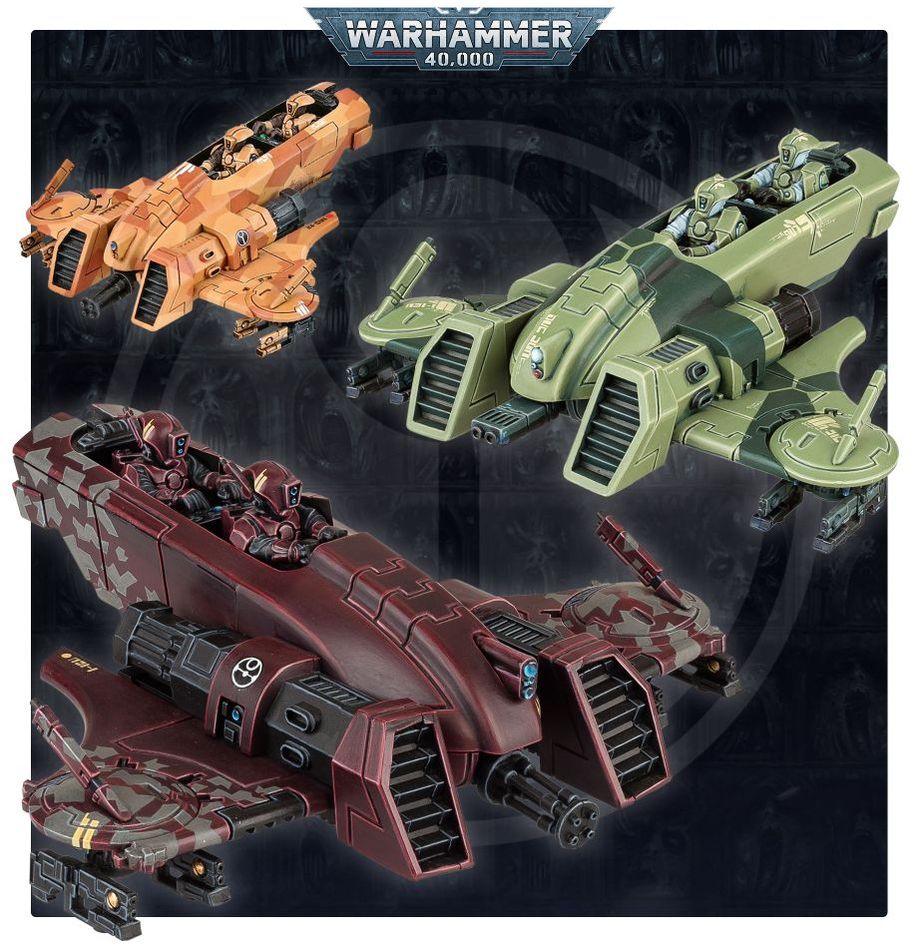 Warhammer 40,000: Tau Empire: TX4 Piranha